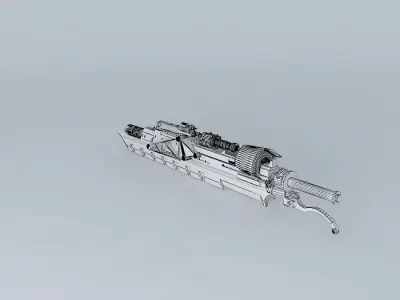Knightmare weapon Free 3D model