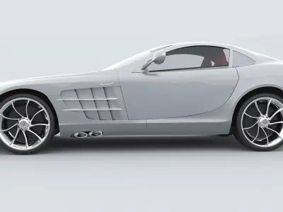 Mercedes-Benz SLR McLaren 3D model