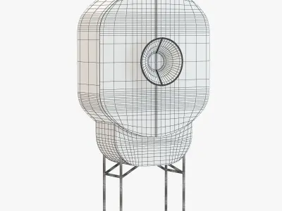 De Castelli Polifemo Cabinets and Bookcases Low-poly 3D model