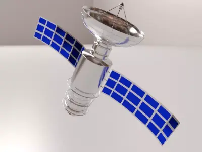 Satellite 3D model purchase