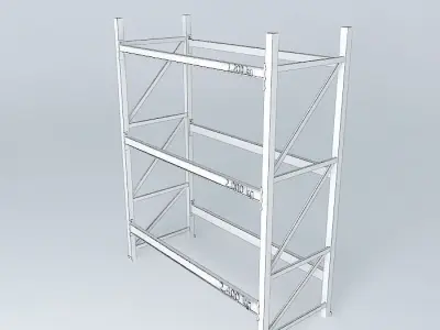 porta palete completo Free 3D model