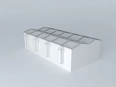 Eco Rail Building No 4 Dummy! Old Steam Days Free 3D model
