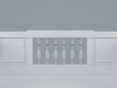 ANTIQUE TRUNK 2 SEATER 3D model