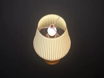 Vintage Lamp 3D model