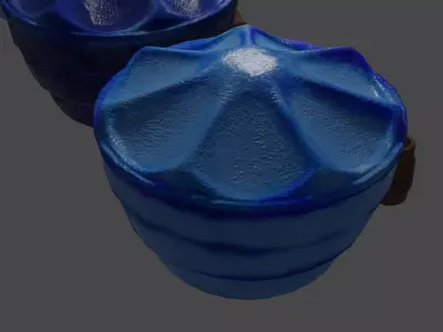 Water Pipe And WaterBox assets Low-poly 3D model