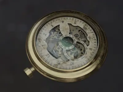 Old PocketWatch 3D model