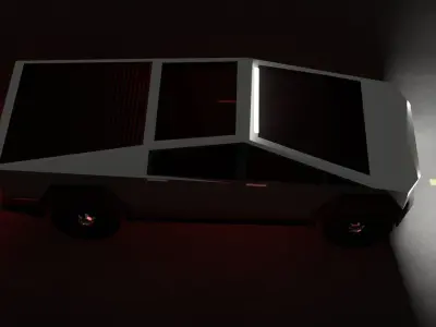 Tesla Cybertruck Free 3D model get