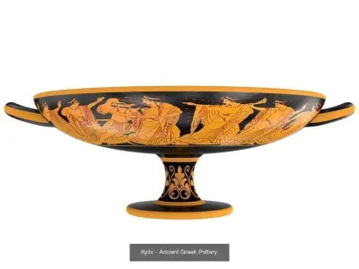 Greek Pottery 3D Model Pack