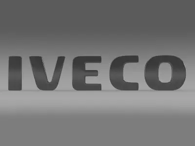 iveco logo 3D model by Sergey