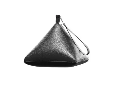 Triangle Leaher Pocket 3D model