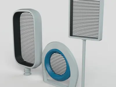 Ewicon Wind Turbine 3D model