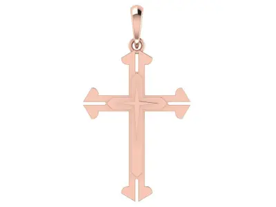 CROSS PENDANT CR128 3D print model