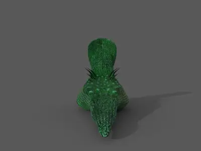 Snake Monster 3D model