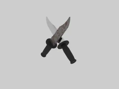 knife 3D model 32