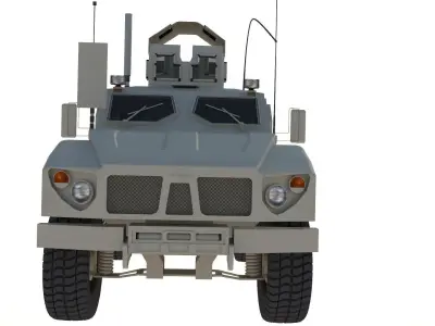 M-ATV armored vehicle 3D model