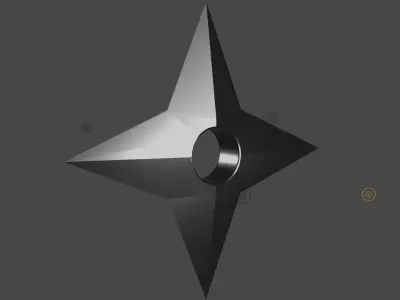 Ninja Tools Bundle  Low-poly 3D model