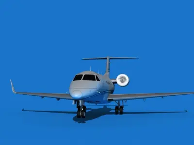Embraer Praetor 600 V01 3D model
