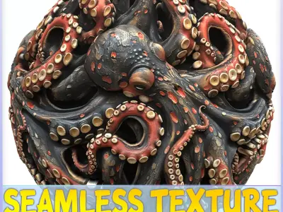 Octopus Seamless Texture Texture