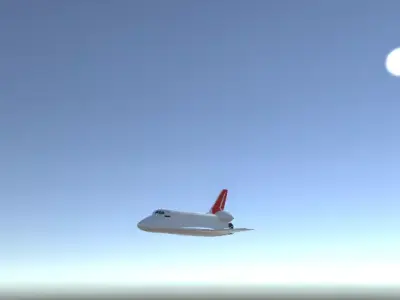 Working rocket with script Free low-poly 3D model