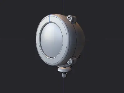 US Military Lights Collection 3D model
