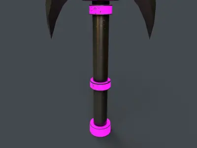 Sci-Fi Sword V4 - 05 Low-poly 3D model