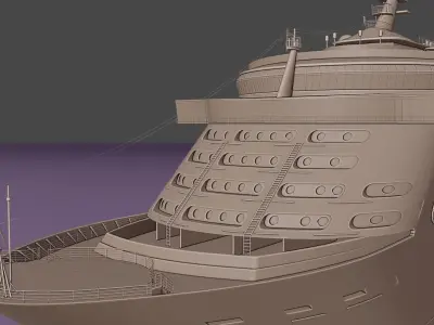 Crouse Ship 3D model