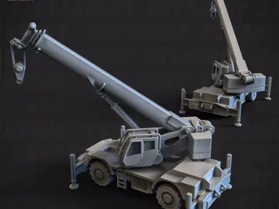 BF-1J Vehicles 15mm 3D print model