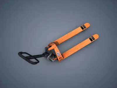 Pallet Jack Low-poly 3D model order