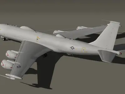 Boeing E6 Mercury 3D model