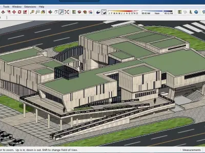 Sketchup Museum 116 3D model