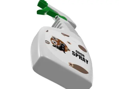 Odor spray Low-poly 3D model