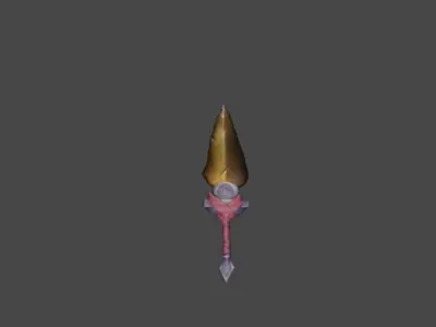 Zeloeman Sword A 26 Low-poly 3D model