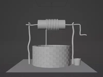 Well model 3D model