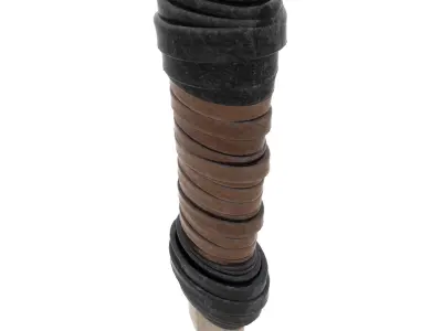 Viking Axe 3D model 8