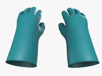 Gloves 3D model purchase