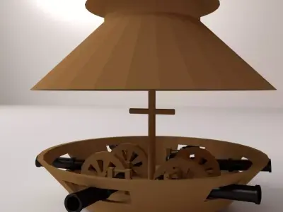 Da Vinci Tank 3D model