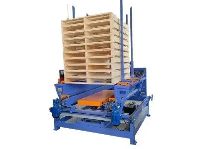 Horizontal Pallet Stacking Machine 3D model