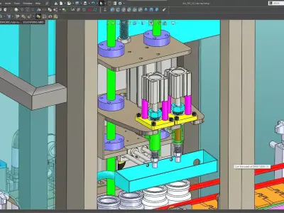 FILLING MACHINE  SOLIDWORKS 2018 3D model
