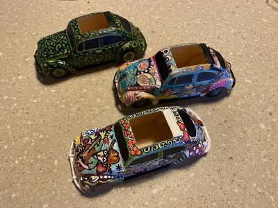 VW Beetle 1967 180mm 3D print model