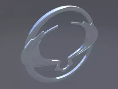 Ssangyong Logo 3D model