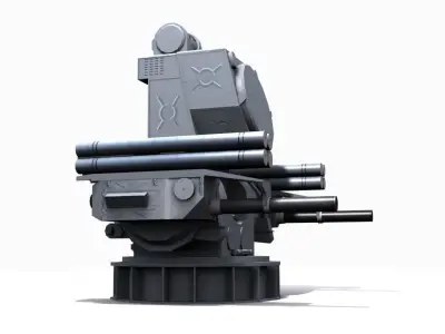 ZRK Pancer ME Low-poly 3D model