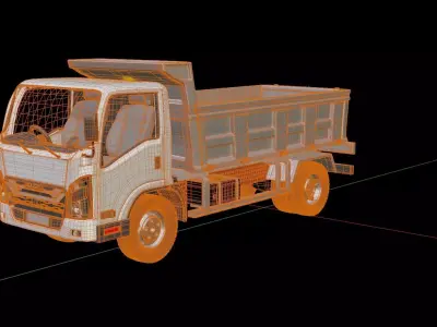 Isuzu Elf DumpTruck 3D model