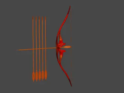 Arrow Storm The Bow and Arrow Adventure Low-poly 3D model