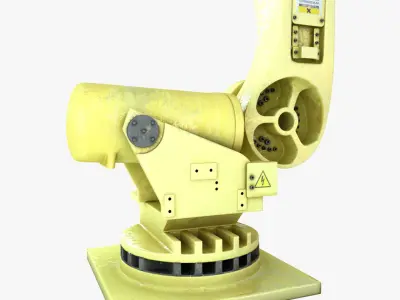 Industrial robot arm 3D model buy
