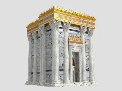 Herods Temple - New Pristine Version  3D model