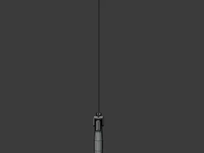 Sword Low-poly 3D model 18