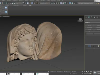 Roman Woman Statue 3D print model