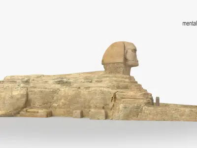 The Great Sphinx 3D model