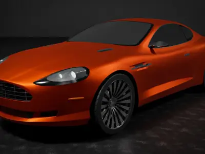 Sports Car Free 3D model by ralphiex from CGTrader