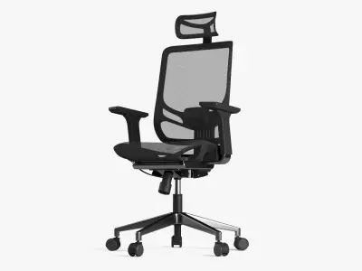 Office Chair 8K PBR Textures 3D model